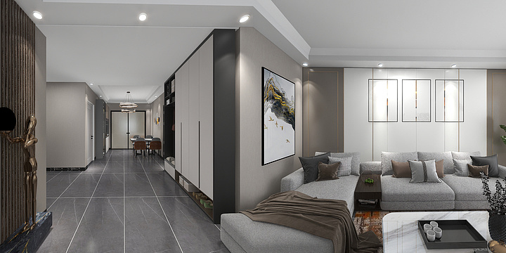 要做就做首席-通泰花园C户型-装修设计方案