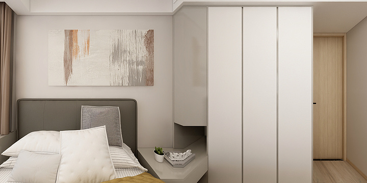 郑值-开元一期7#1701.dwg-装修设计方案