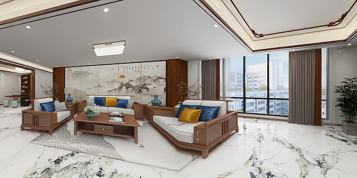 威尔斯陶瓷VS-龙山自住房-装修设计方案