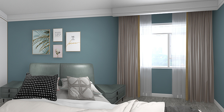 设计张婷-丽景尚城10#1-1401-装修设计方案