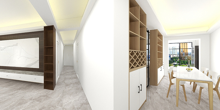 赣州柄烽装饰工程公司-翡翠公园户型图纸CAD文件.dw-装修设计方案