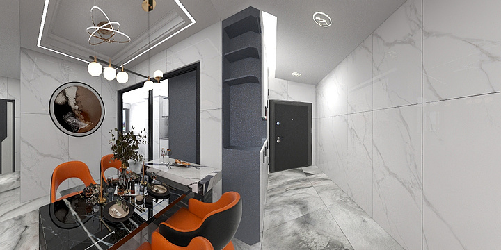 凯里双虎整装吴能-姨妈家商品房-装修设计方案