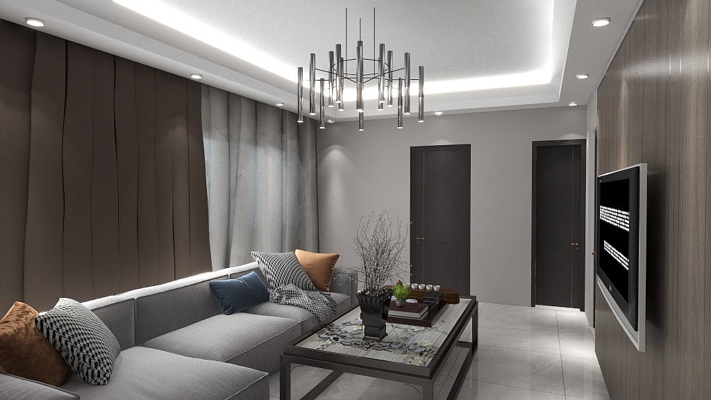 李保尚-瑞和园89.50㎡B户型3室2厅1卫-装修设计方案