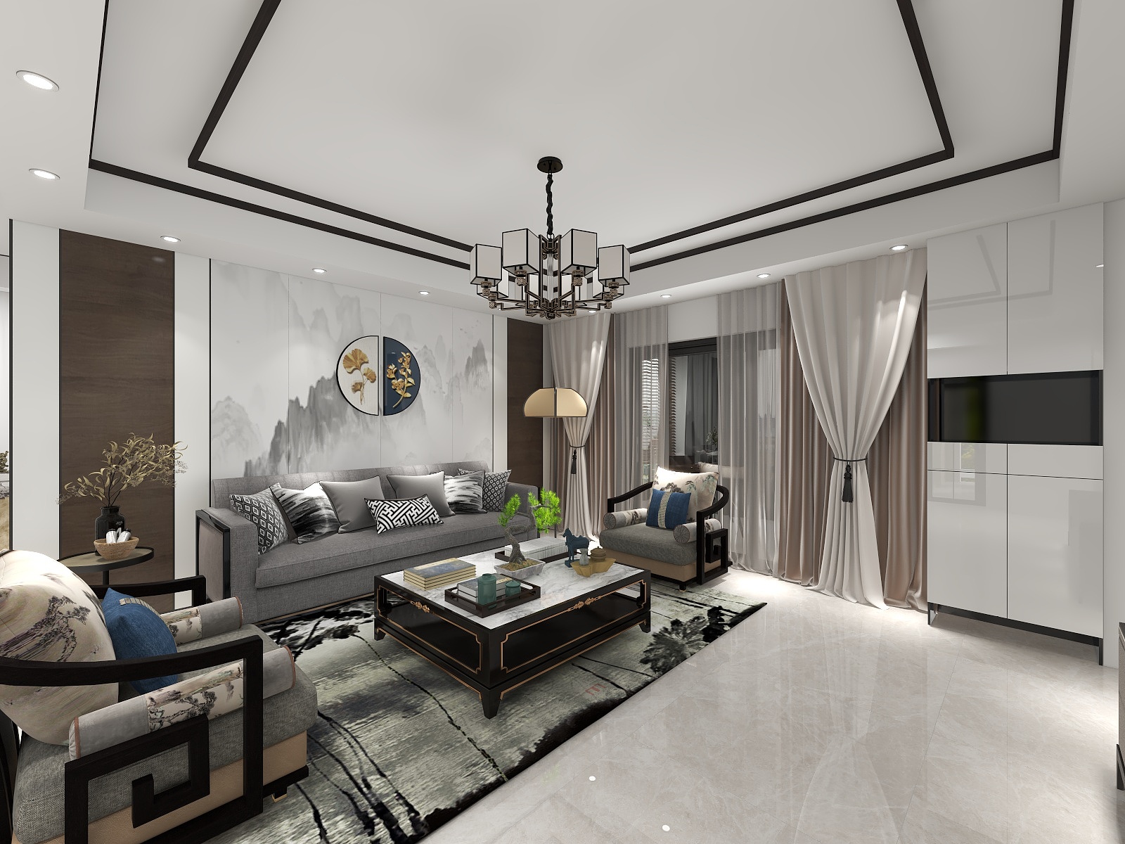 陈子萱-昭阳阁装修效果图