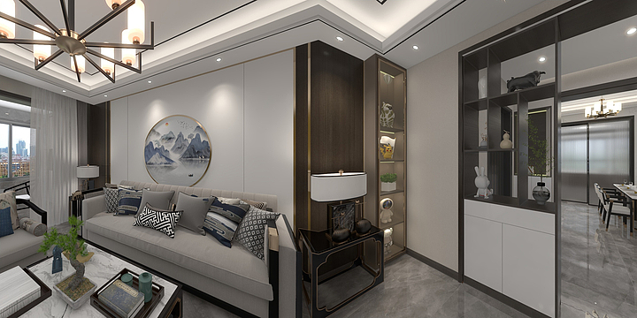 骗你是小猪猪-驿马小区7-1-401.dwg-装修设计方案