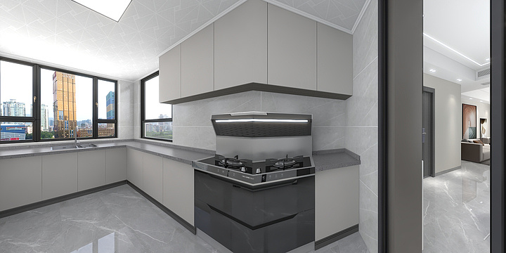 云川文创设计-舜花园6栋703—周小姐dwg-装修设计方案