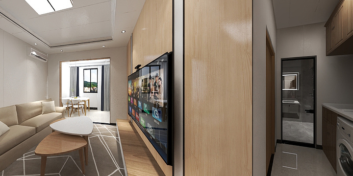 江津杨飞-四面山归燕华轩7栋1-4-装修设计方案