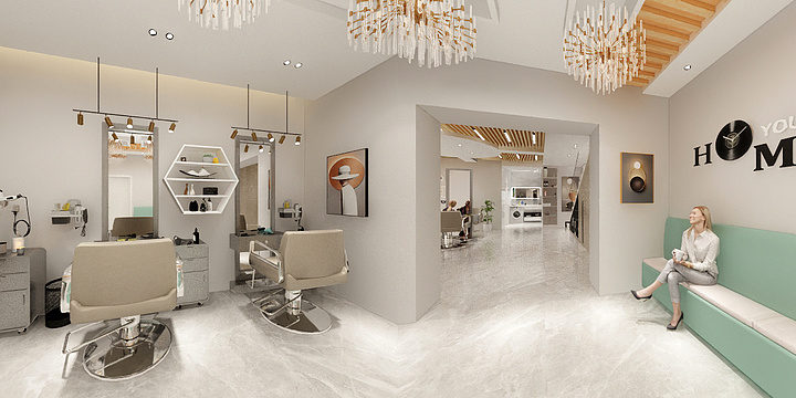 186****6136ilKr-美发店11.dwg-装修设计方案