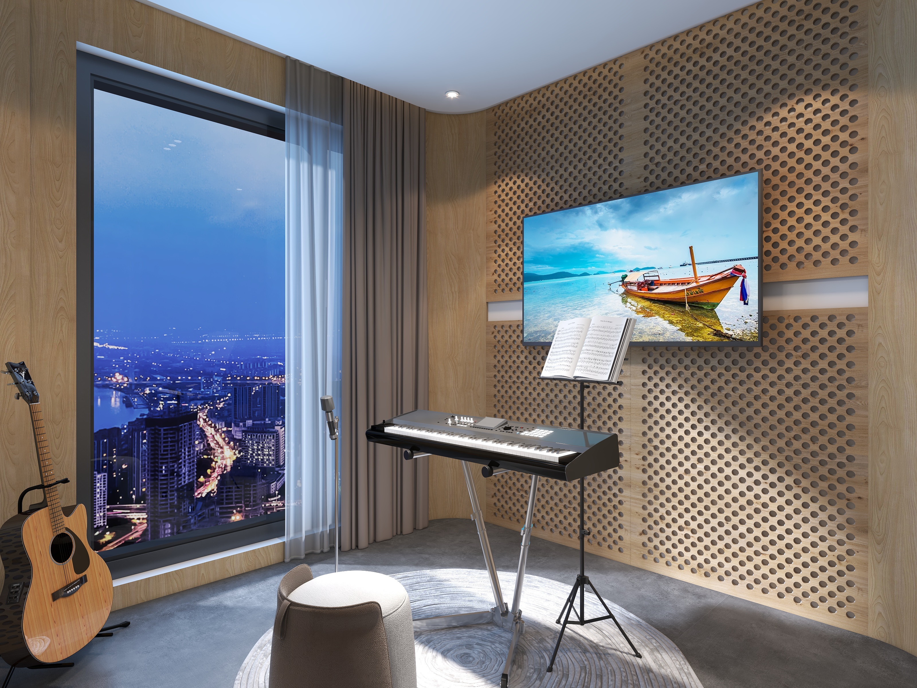 隆大大-录音棚-装修设计方案