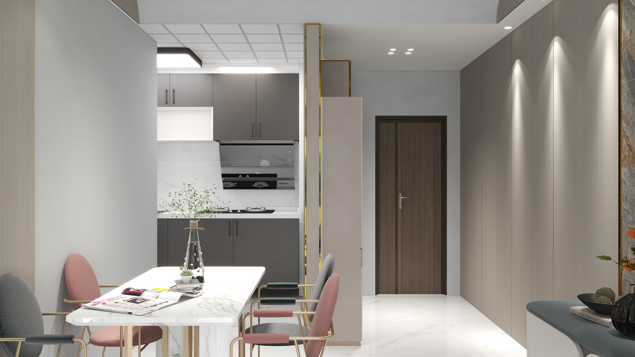 很朴宰范-轻奢风格小空间-装修设计方案