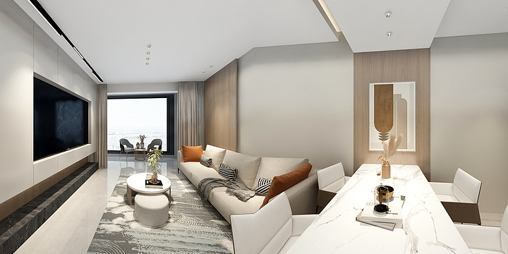 信阳鲍工nzlW-红玺台-装修设计方案