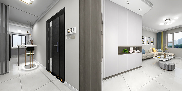 雪之梅-小镇A13-1-702-装修设计方案