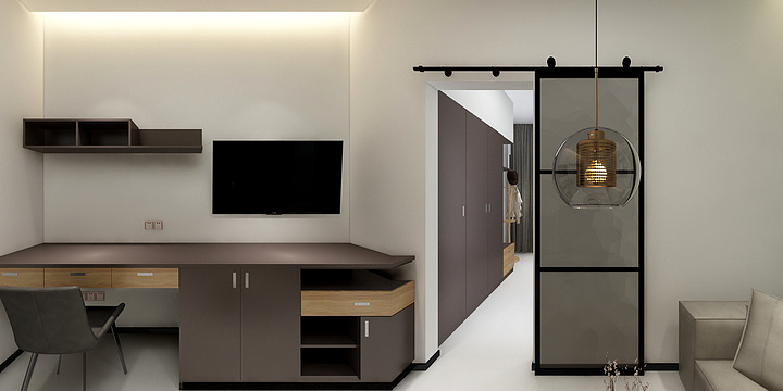 涂蓬洲-生益科技单人间-装修设计方案