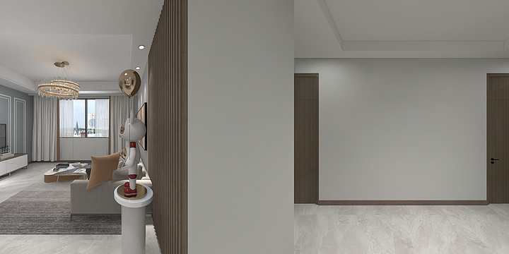 鹿喵喵-环球之光1#1801-装修设计方案