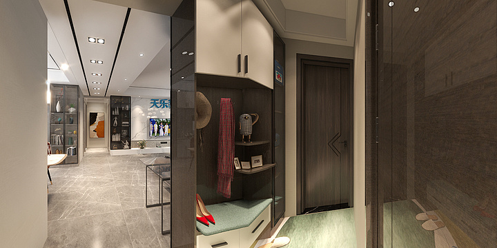 天乐装饰18795363006-金哥17楼东户-装修设计方案