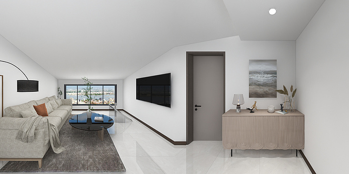 旭森建筑装饰-逸龙湾带阁楼.dwg-副本-装修设计方案