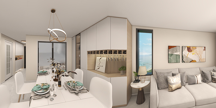 SLB.-京基御景珑庭-装修设计方案