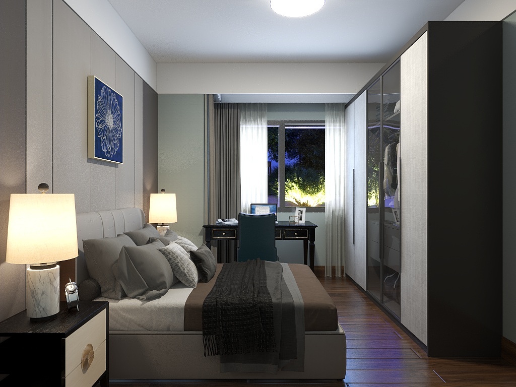 大良乔布斯-生态设计老年居住空间-装修设计方案