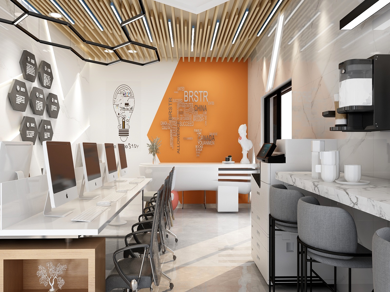 5.19-工作室.dwg-装修设计方案