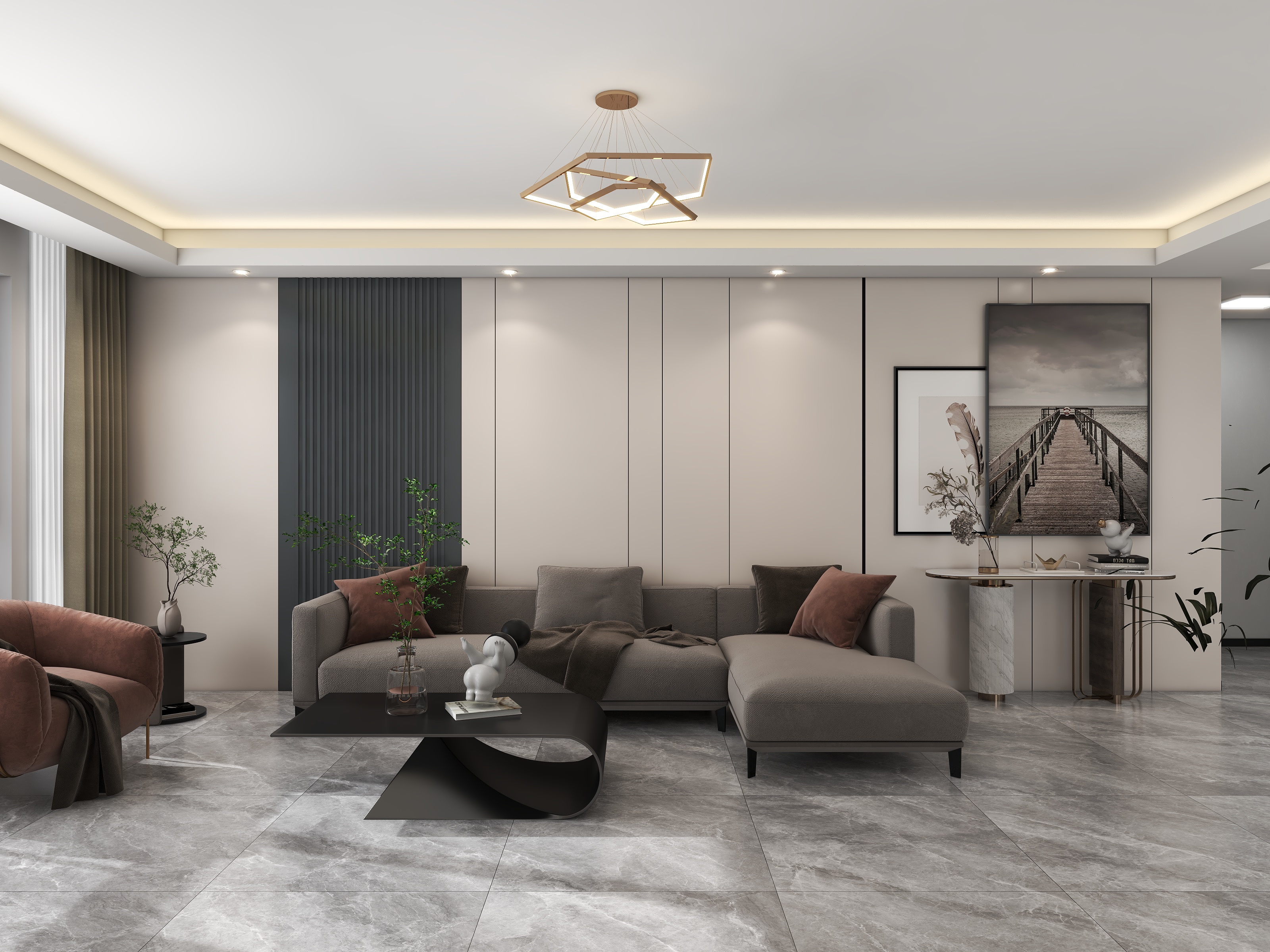 曹黄虎-万盛名苑146平现代风格-装修设计方案