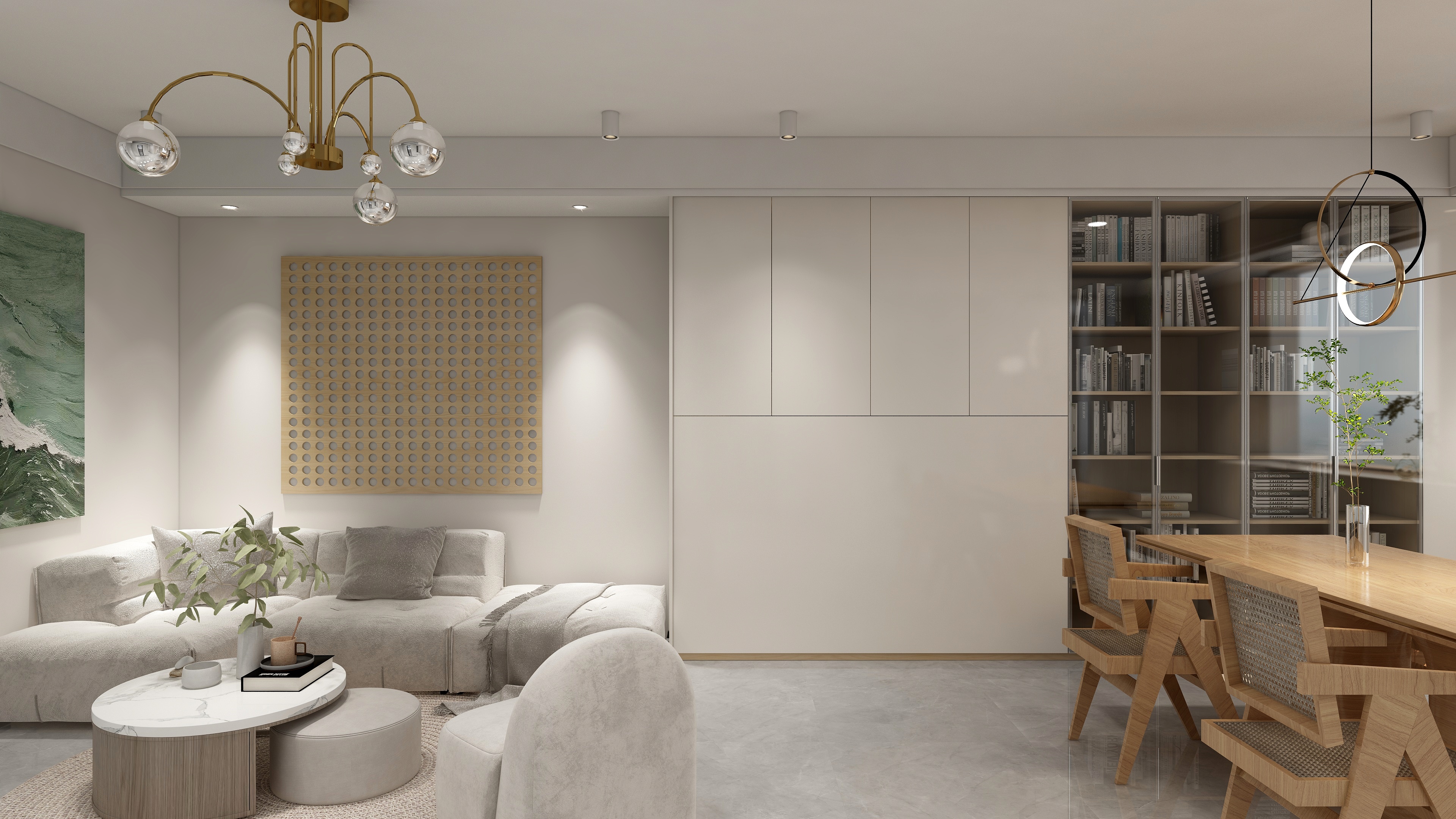 南京冠亚装饰设计有限公司4652-81平日式简约风装修效果图