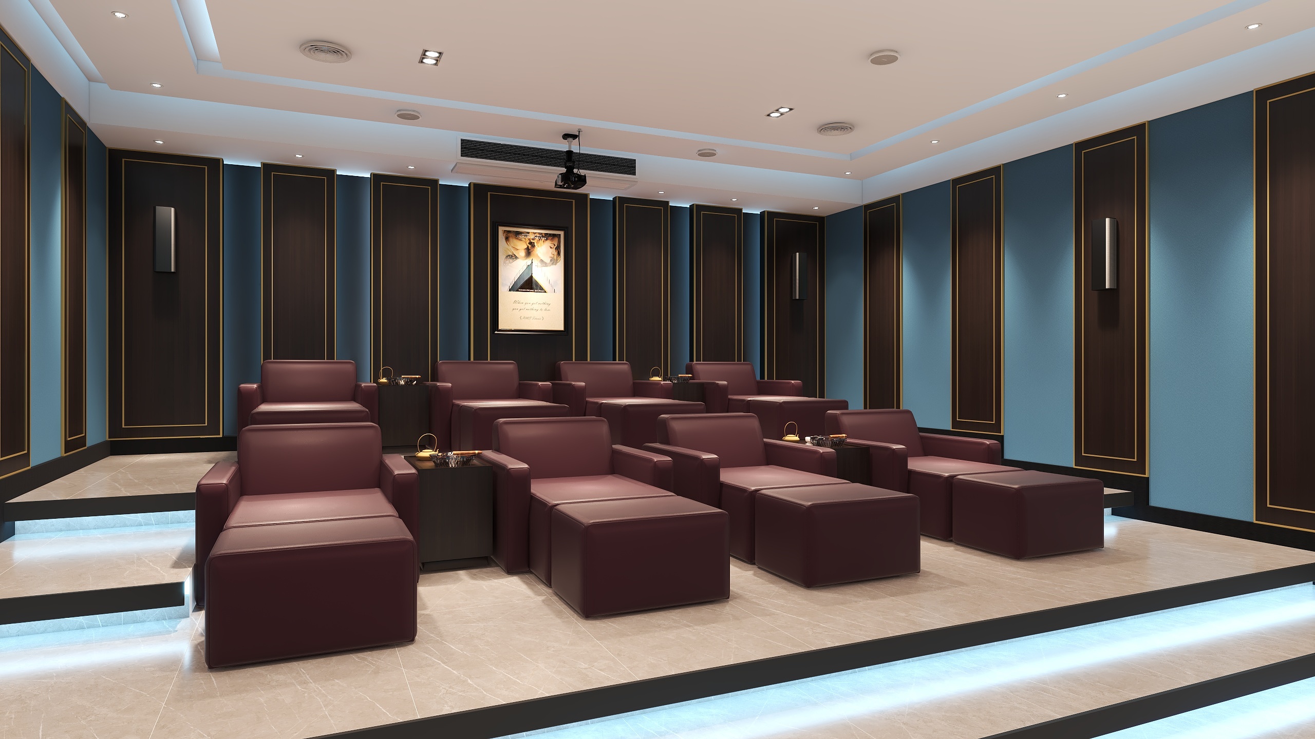 刘威设计-家庭影院7.1.4环绕立体声-装修设计方案