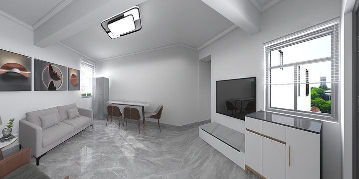 设计欧阳盼-通新岭9栋2单元306-装修设计方案