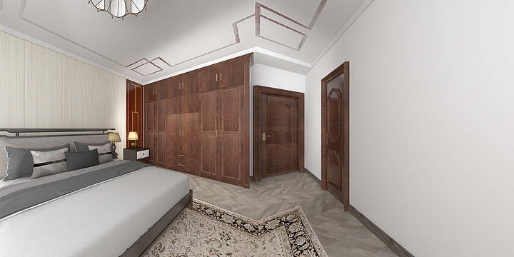 光明-延安山水阁-五层-装修设计方案