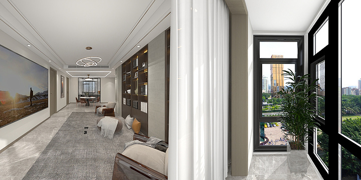 壹点点-渲染灯光高级证书作业-装修设计方案