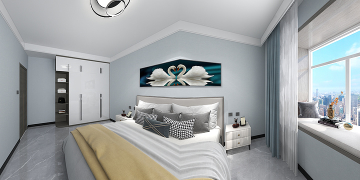 银龙装饰-青松嘉苑1-4-401李总-装修设计方案