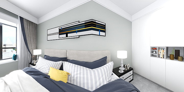 奢尚雅居软装设计-清水茗苑11-2-2201-装修设计方案