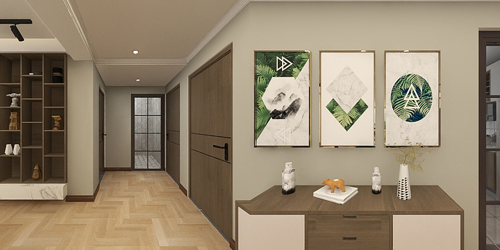 廾匸TbaB-天湖名城——秦陈松北欧-装修设计方案