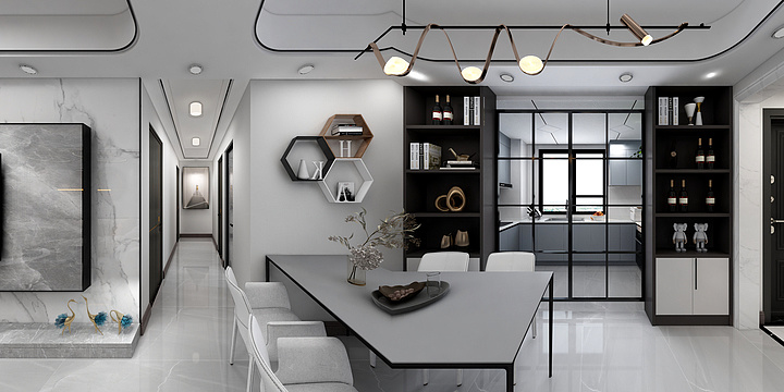 九鼎装饰MRjT-融创玉兰公馆25幢2004（109平）-装修设计方案