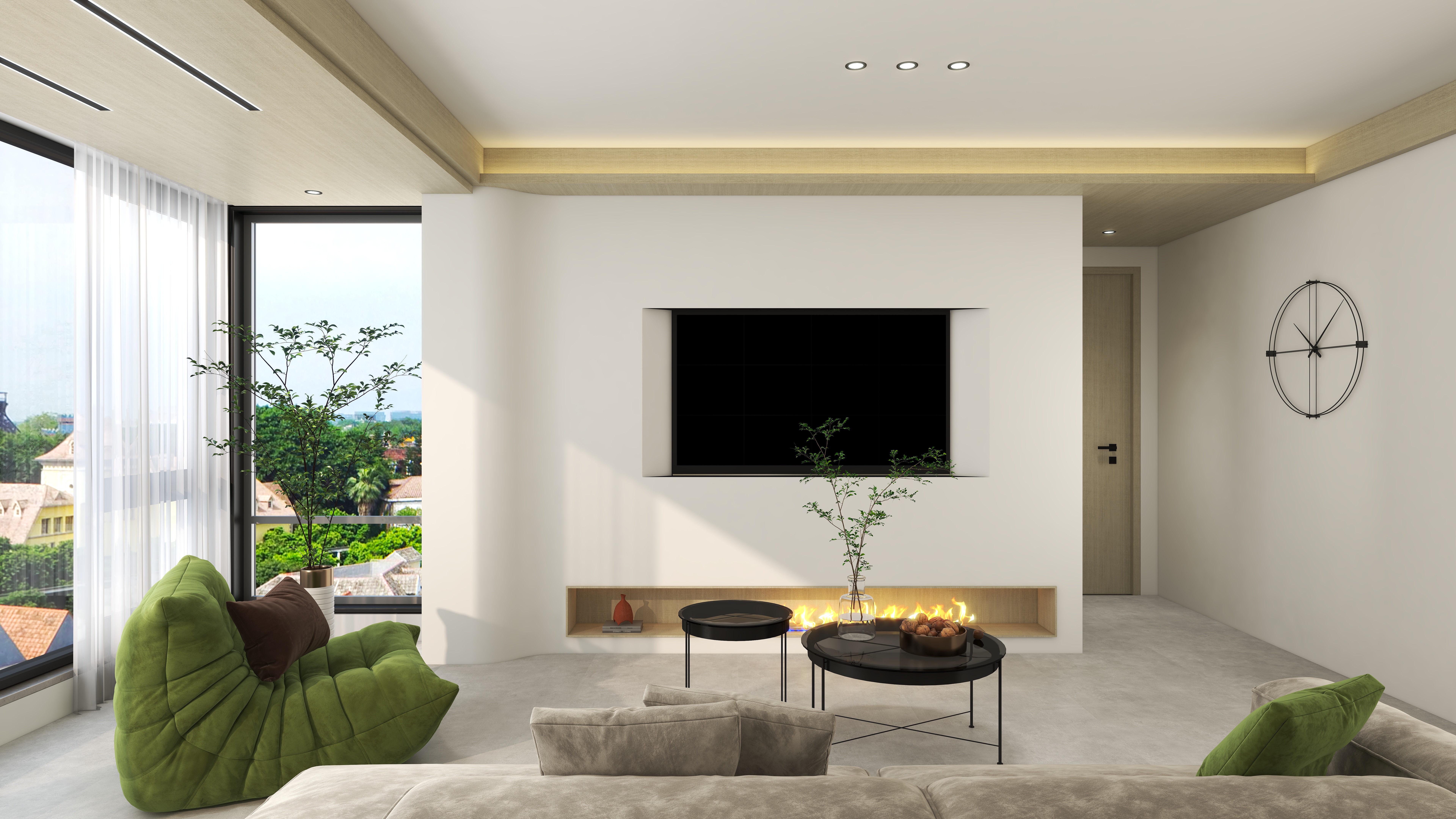 弋阳顶固1-《舒适之家》128平现代风-装修设计方案