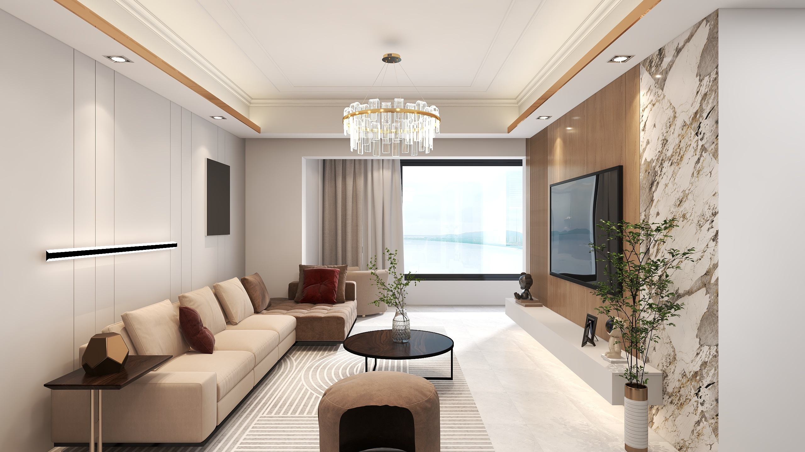 巧嘉全屋定制实木整装赵兵-保利大国璟-装修设计方案