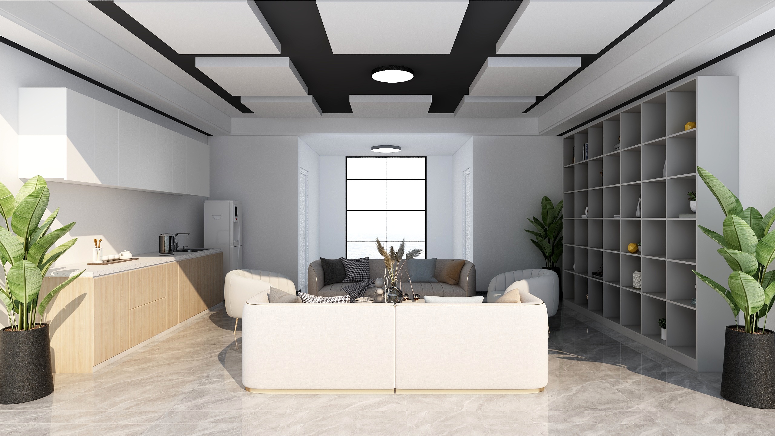 空间设计一周-东山火电站管理室-装修设计方案