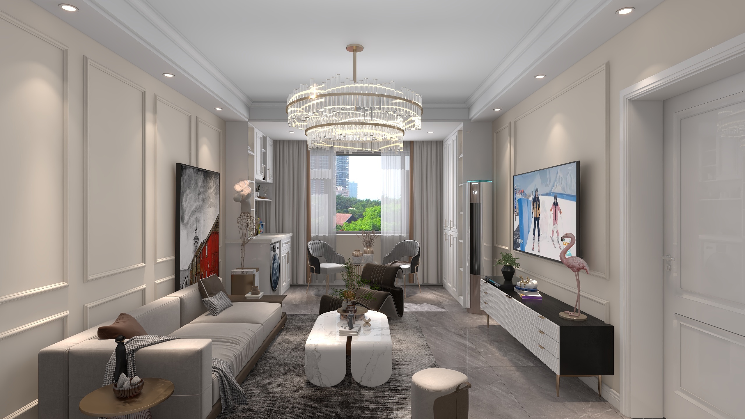 老李装饰设计-新桥村两房-装修设计方案