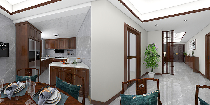 ZC高定工作室-白鹤山曾老师私房.dwg-装修设计方案