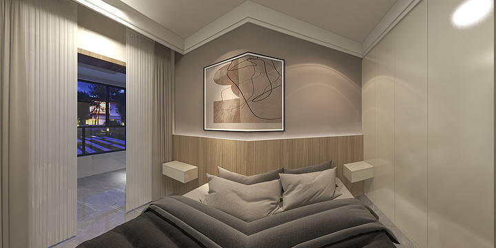 大信定制家居-花醒香域-二楼-装修设计方案