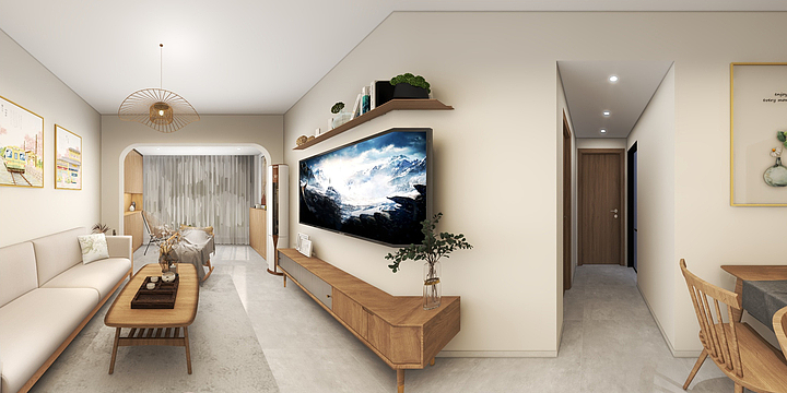 Huabin-designer-效果图-副本-副本-装修设计方案