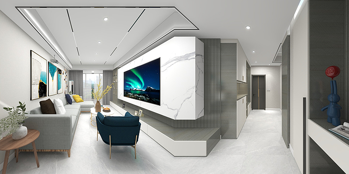 辰笙|夕颜-莱茵东郡-装修设计方案