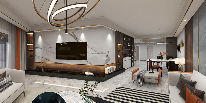 HHHubery-M-轻奢边吊2022.5.20-装修设计方案