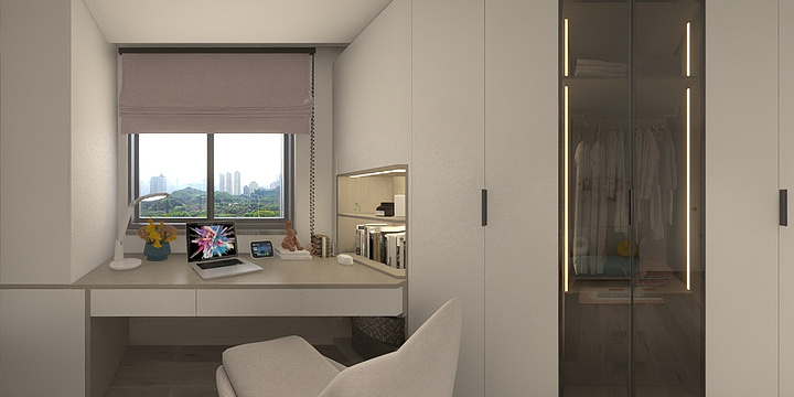 欢子设计-erlou.dwg-装修设计方案