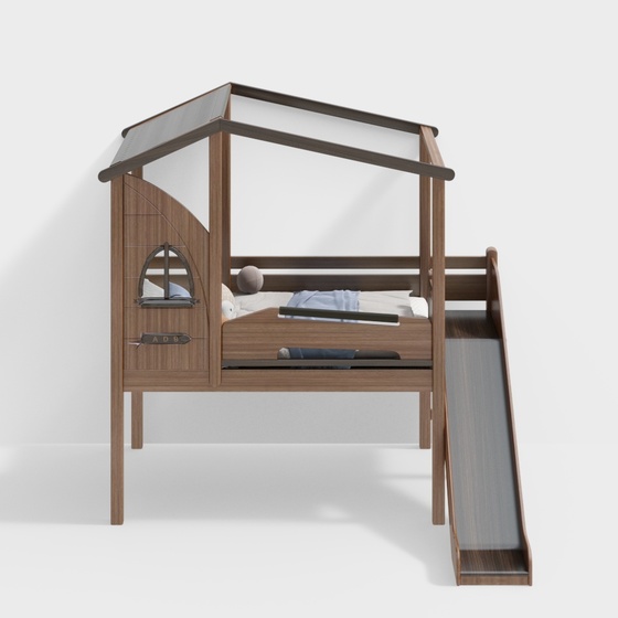 Scandinavian Bunk Beds,Chair Beds,brown