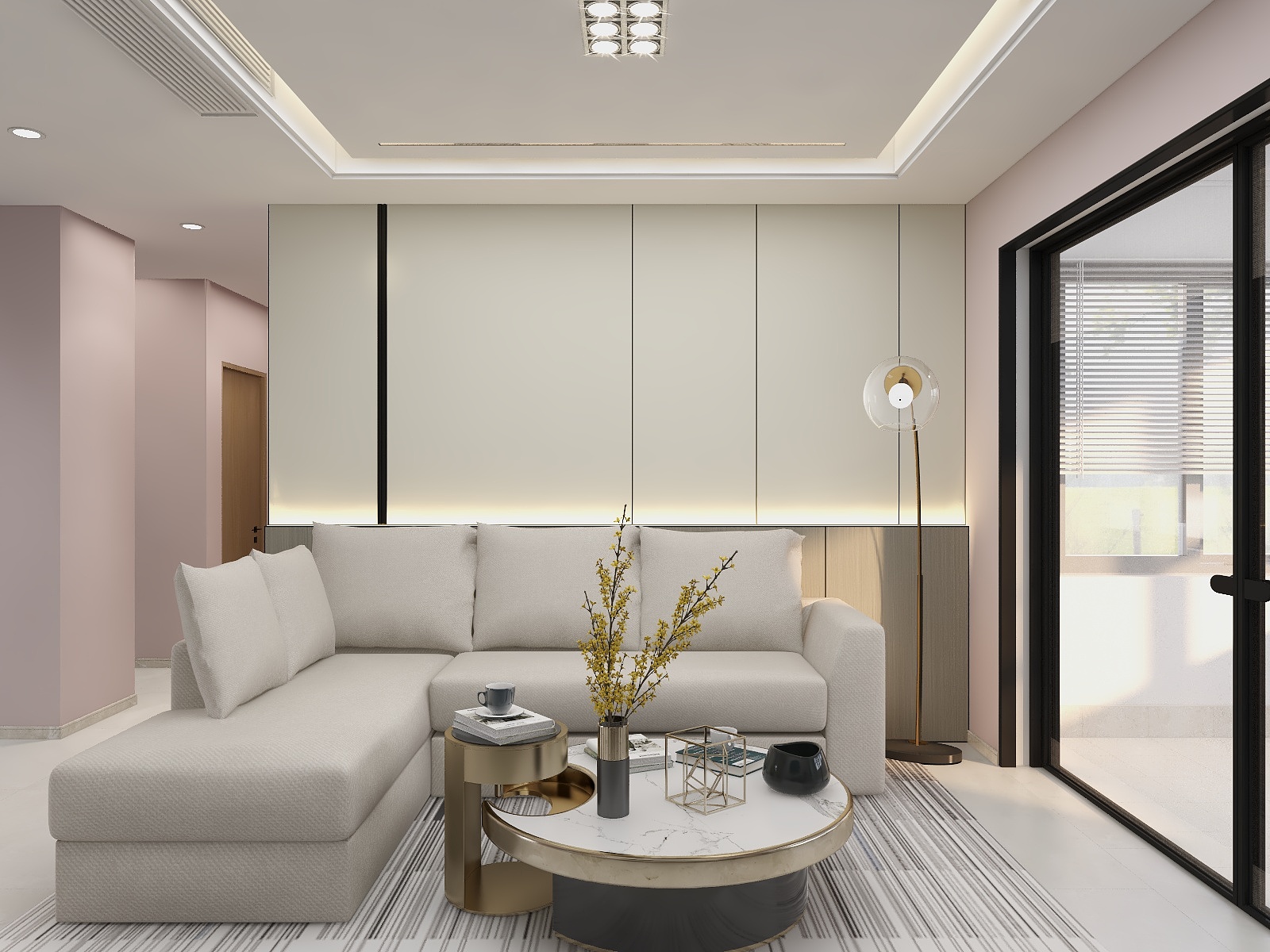 小建宁-115平方现代简约风格-装修设计方案