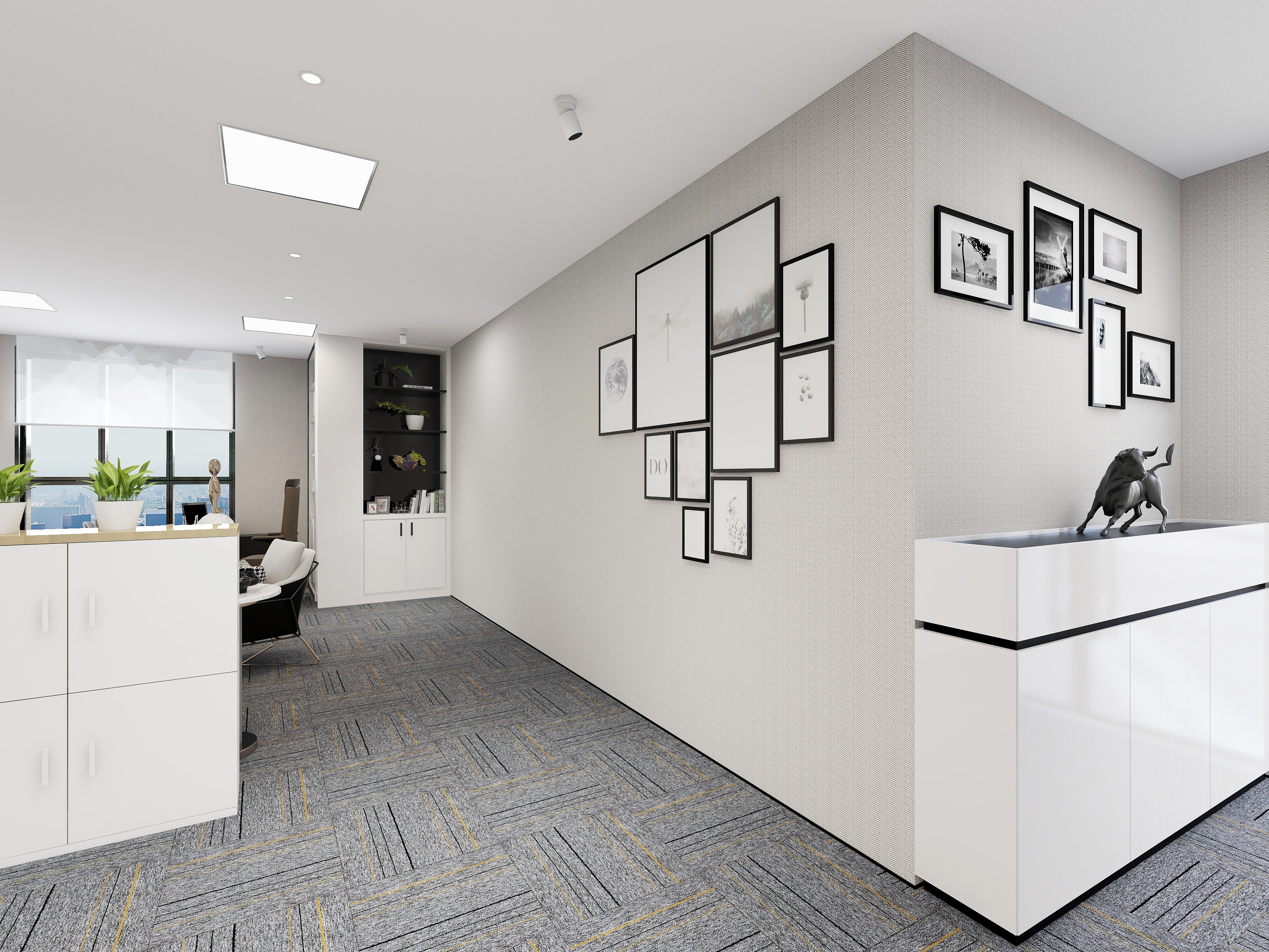 序写空间|专注设计落地-金融街卓悦办公室A-35-装修设计方案