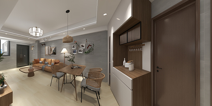 陶墨装饰有限公司-2-现代简约效果图-装修设计方案