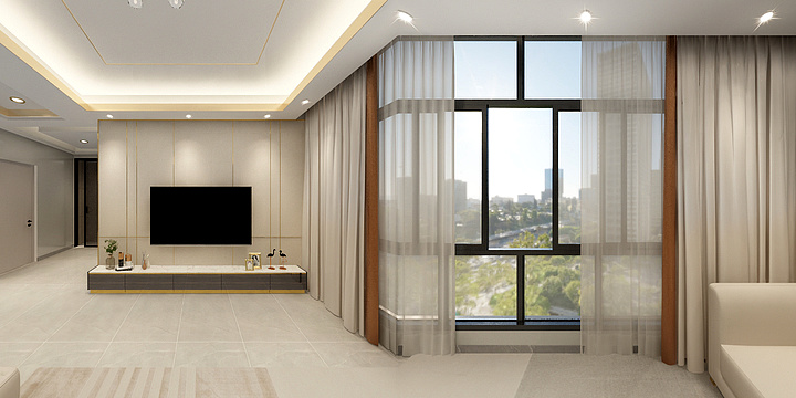 xh清澈的爱-轻奢4居--装修设计方案