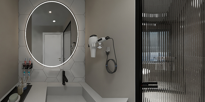 鑫星源效果图表现-康家花园小区.dwg-装修设计方案