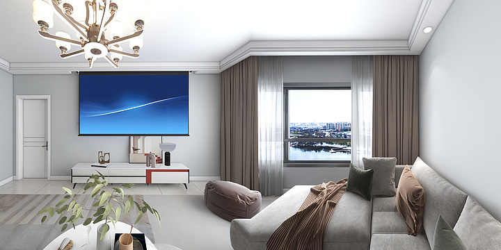 小辉效果图-安居悦府4号楼2单元1402-装修设计方案